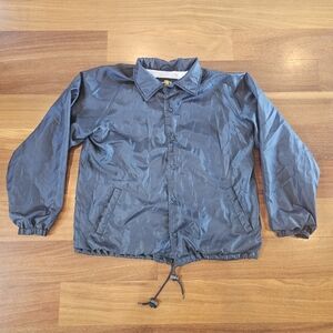 Law Pro by Quartermaster Windbreaker Snap Jacket Size Medium